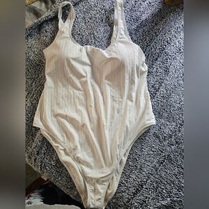 BN Aerie white bathing suit